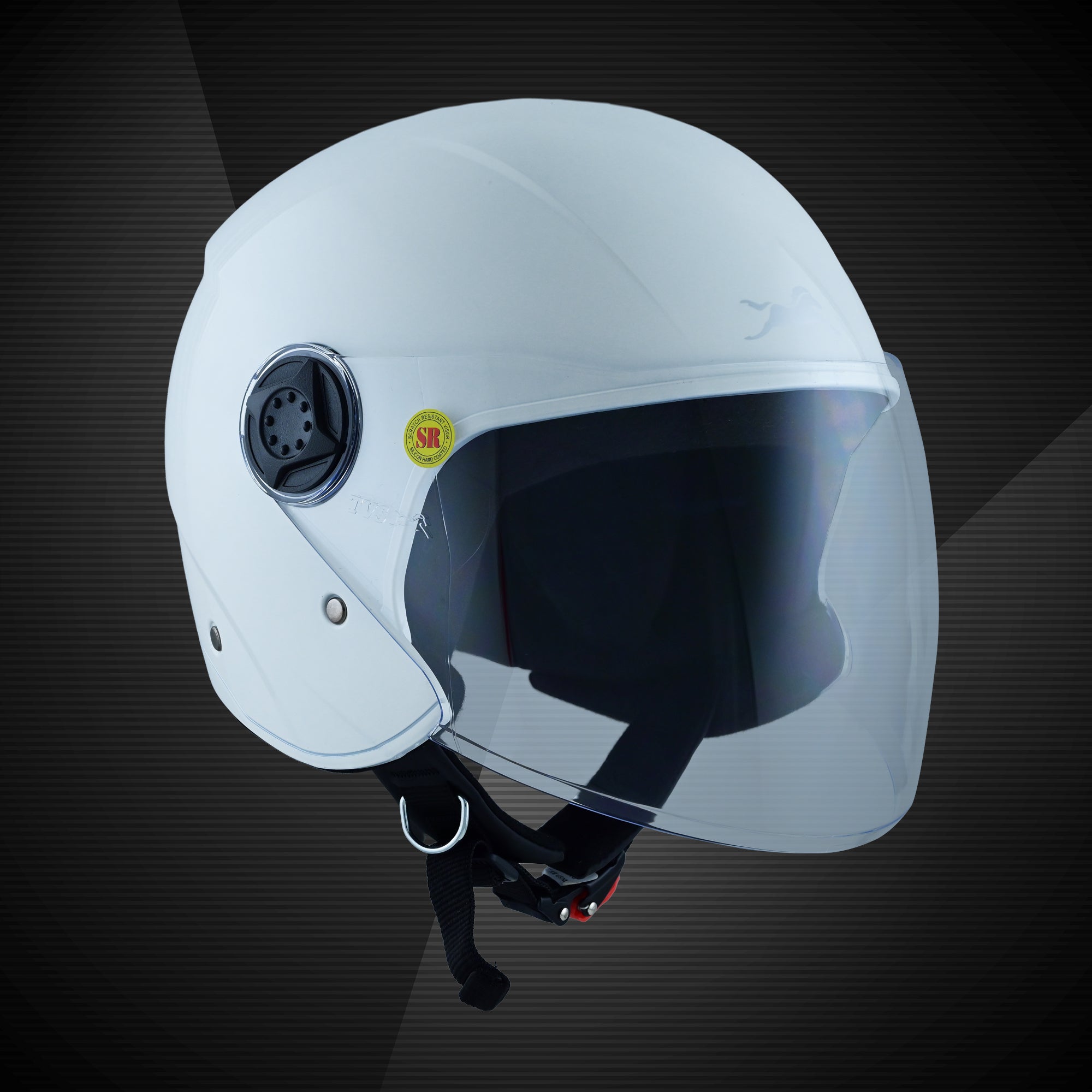 TVS iQube Open Face Helmet | ISI Certified, Lightweight & Comfortable Design